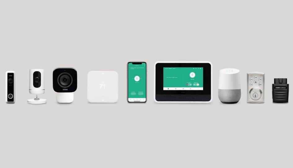 Vivint home security product line in Reno
